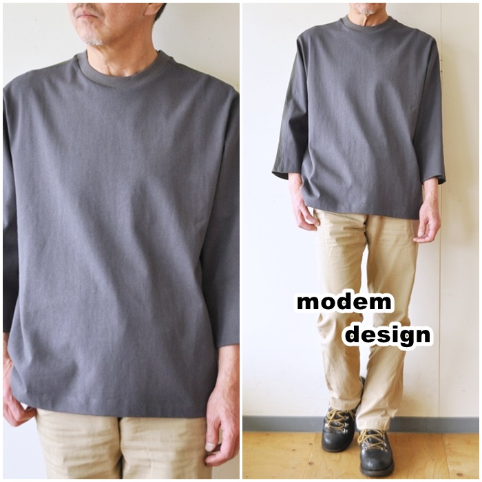 modemdesign　 モデムデザイン　七分袖カットソー　2010765