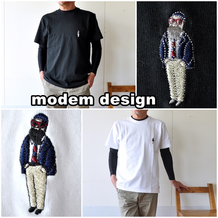 modemdesign　 モデムデザイン　半袖T　 カットソー 　メンズ　　2103051