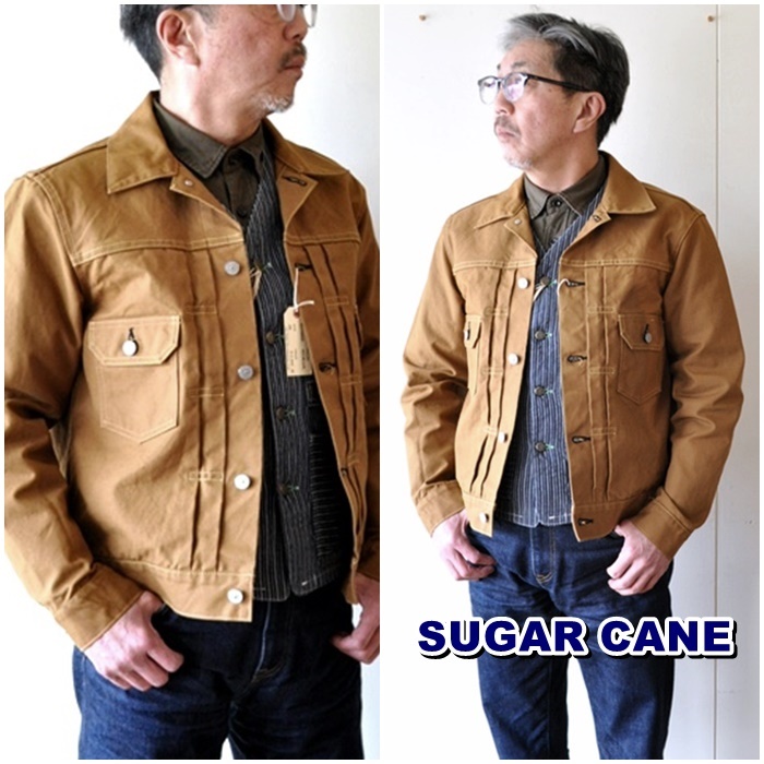 ＳＵＧＡＲＣＡＮＥ　シュガーケーン　ブラウンダック　ＳＣ１４６０２　セカンドＧジャン
