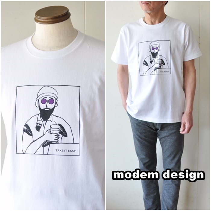 modemdesign モデムデザイン　半袖Tシャツ　カットソー　２００９０６９