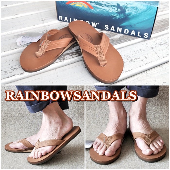 RAINBOWSANDALS　 レインボーサンダル　　301ALTS　　レザーサンダル　