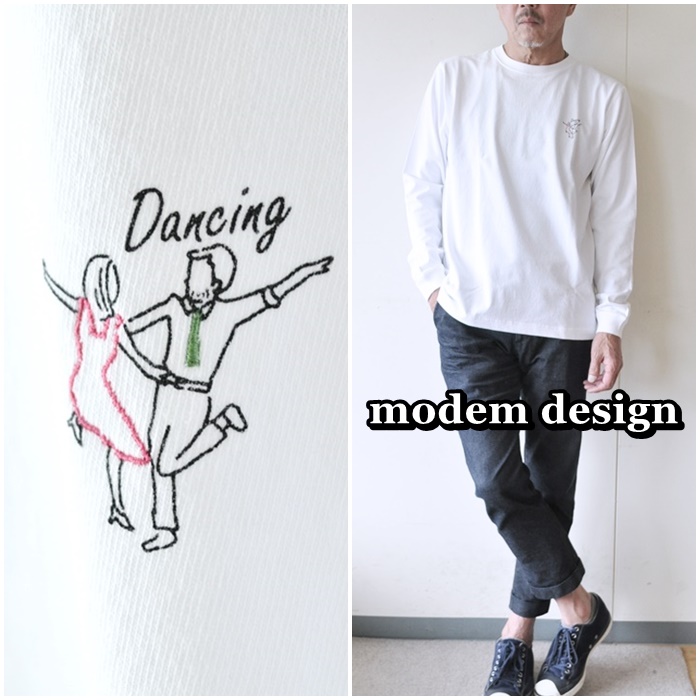 modemdesign モデムデザイン　長袖Ｔ　カットソー　1909067 メンズ　ロンＴ