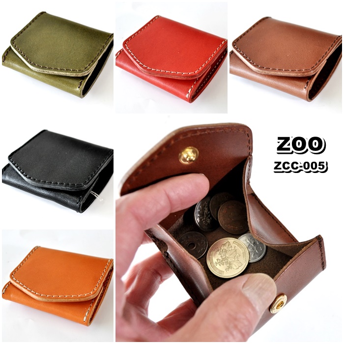 【ZOO】ズー　ダックコインケース 小銭入れ　栃木レザー　zcc-005