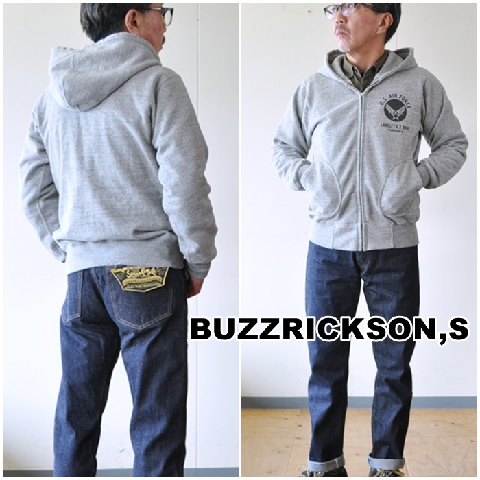 BUZZRICKSONS バズリクソンズ　スウェットパーカー 65599　東洋エンタープライズ