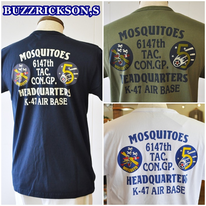 BUZZRICKSONS  バズリクソンズ　プリントTシャツ　78910　半袖Tシャツ
