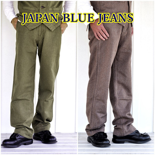 岡山　児島ブランドのジャパンブルージーンズ　ＪＡＰＡＮＢＬＵＥＪＥＡＮＳ　ワイドパンツ