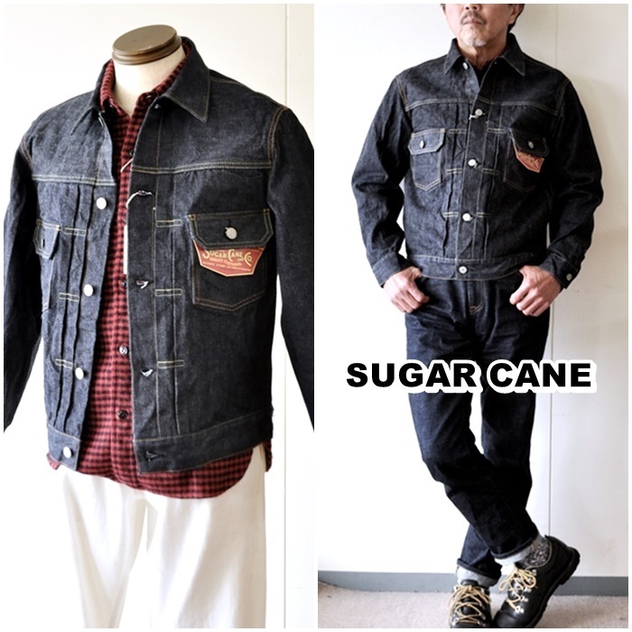 Ｇジャン　ジージャン　セカンドモデル　シュガーケーン　 ＳＵＧＡＲＣＡＮＥ　ビンテージ　２ＮＤ　