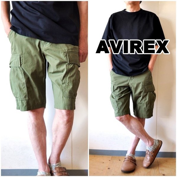 avirex　アビレックス カーゴパンツの特徴をご紹介　ショートパンツ メンズの魅力