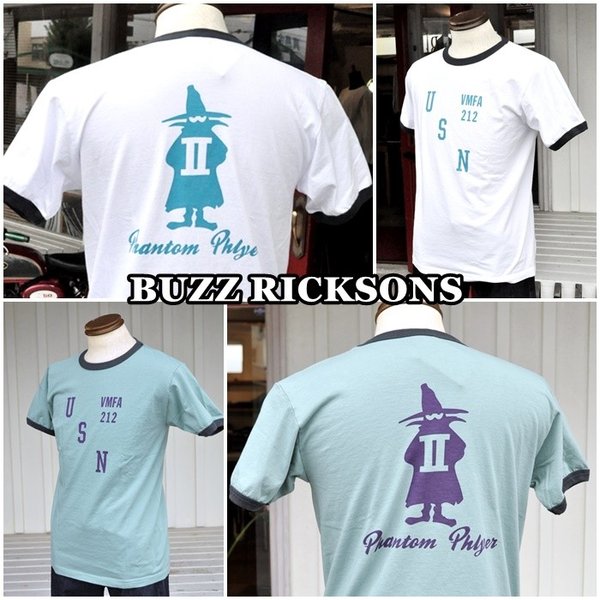 古き良きアメリカンを感じるリンガーTシャツ バズリクソン
