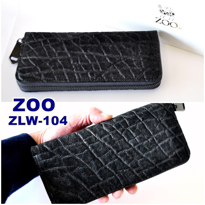 ZOO　ズー　ロングウォレット　長財布　象革　ZLW-104　