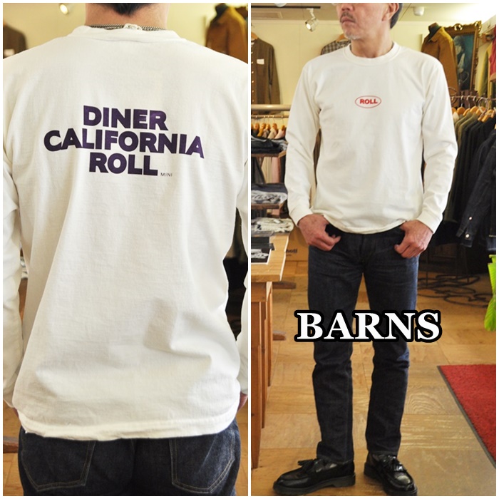 バーンズ アウトフィッターズ 　BARNS OUTFITTERS 長袖 Tシャツ BR22116