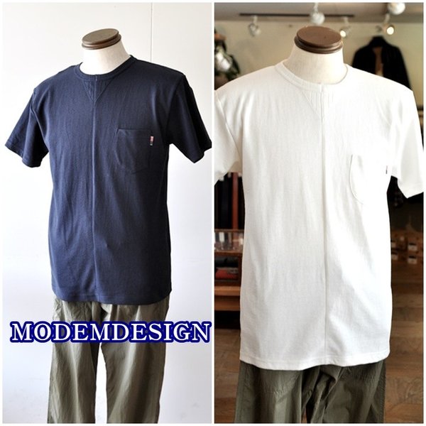シンプルだけど味のある半袖T モデムデザイン　ＭＯＤＥＭＤＥＳＩＧＮ