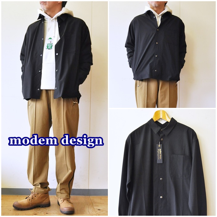 modem design　モデムデザイン 　コーチジャケット　 ナイロンジャケット
