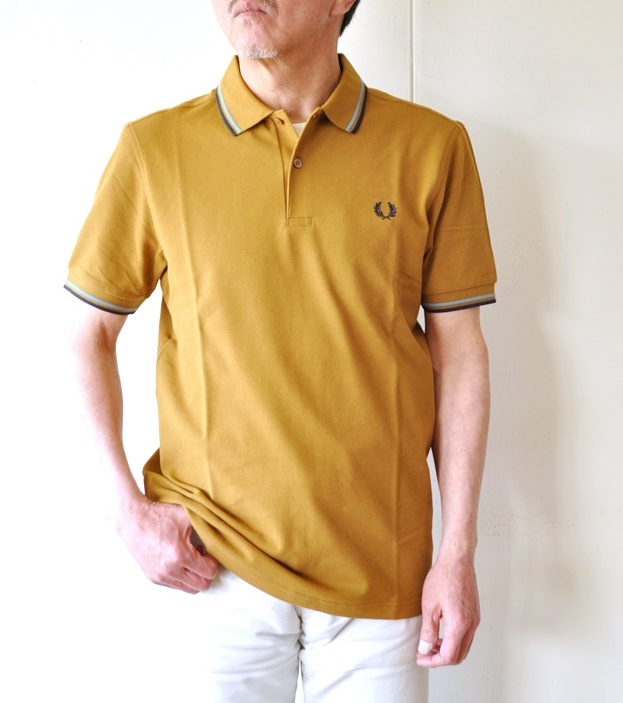 FREDPERRY フレッドペリー　半袖　かのこポロシャツ　M3600　メンズ　ポロシャツ　