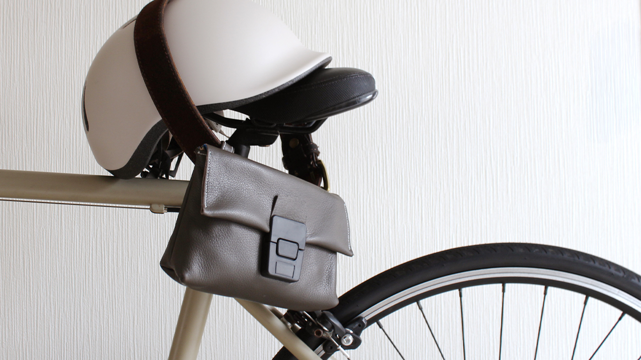 自転車に乗る時