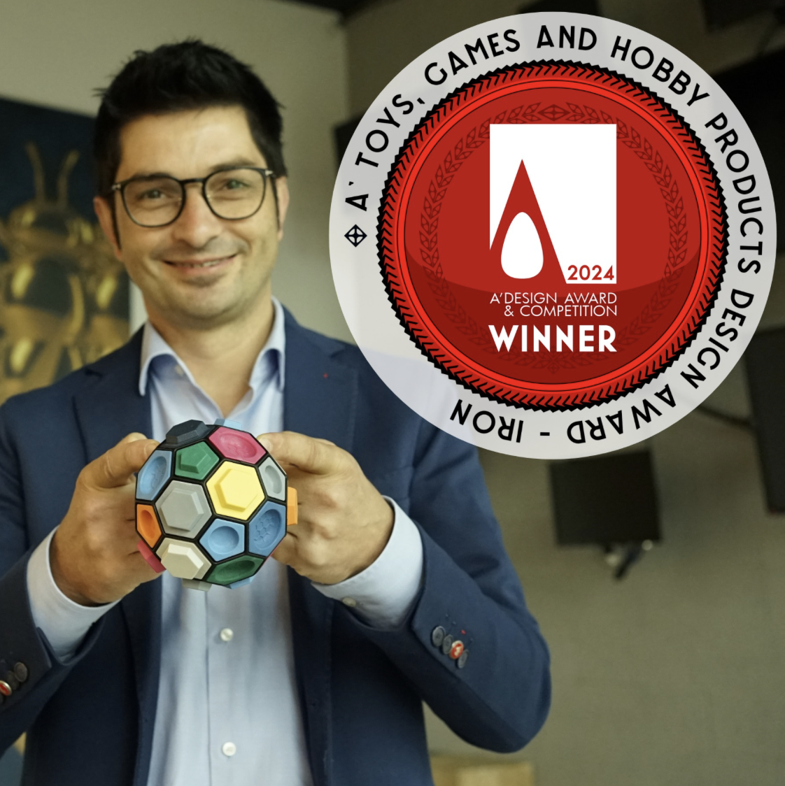 【受賞報告】BoulderballがA' Design Award 2024を受賞！