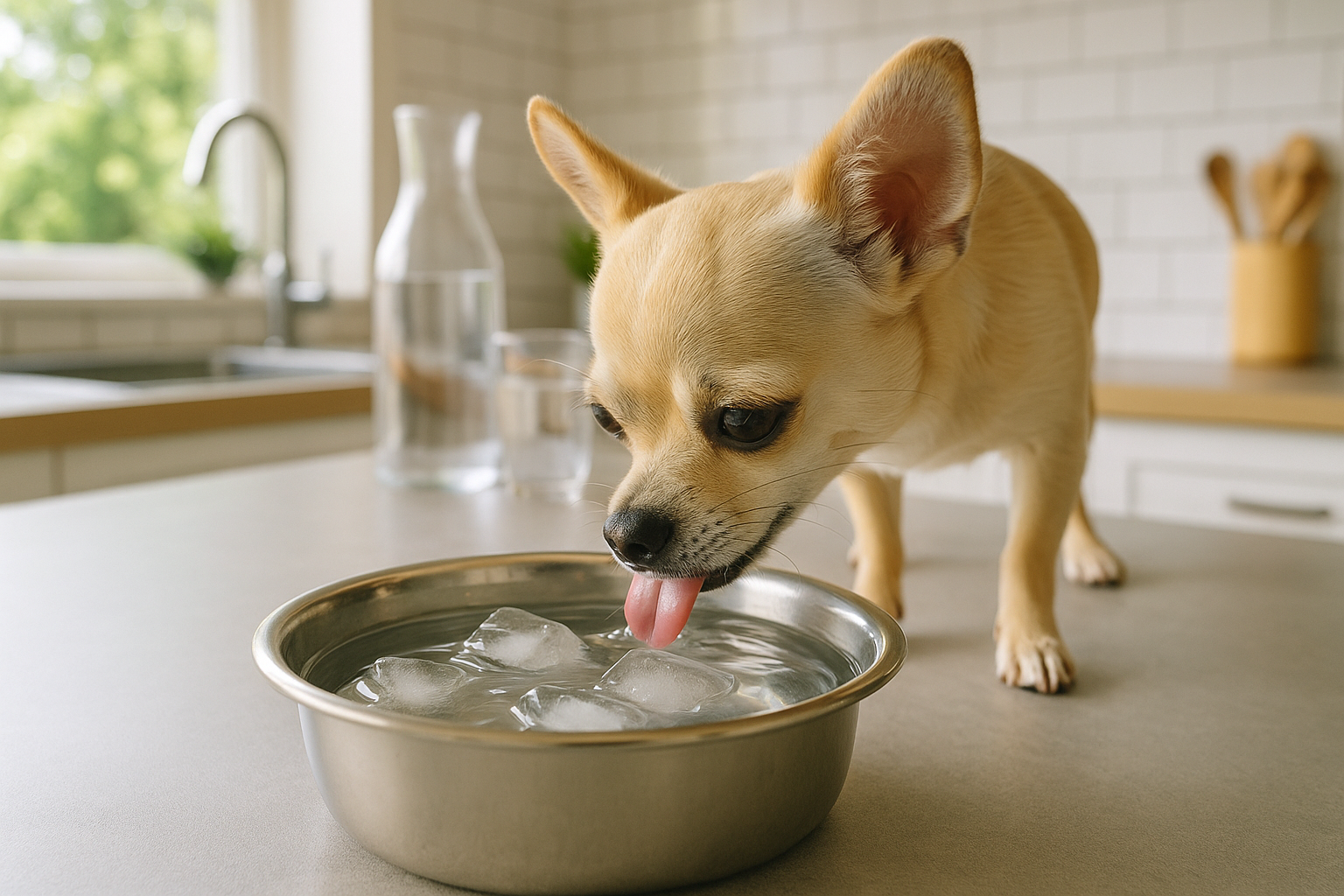 水分不足に注意！わんちゃんの夏の水分補給法