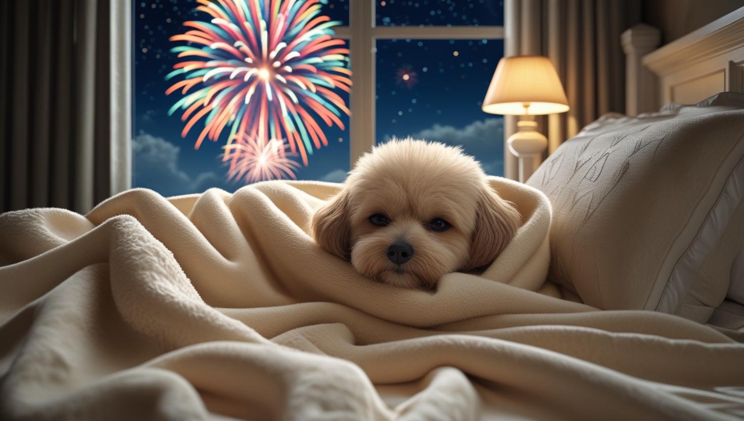 花火や雷でストレス！？夏に多い犬のメンタルケア対策