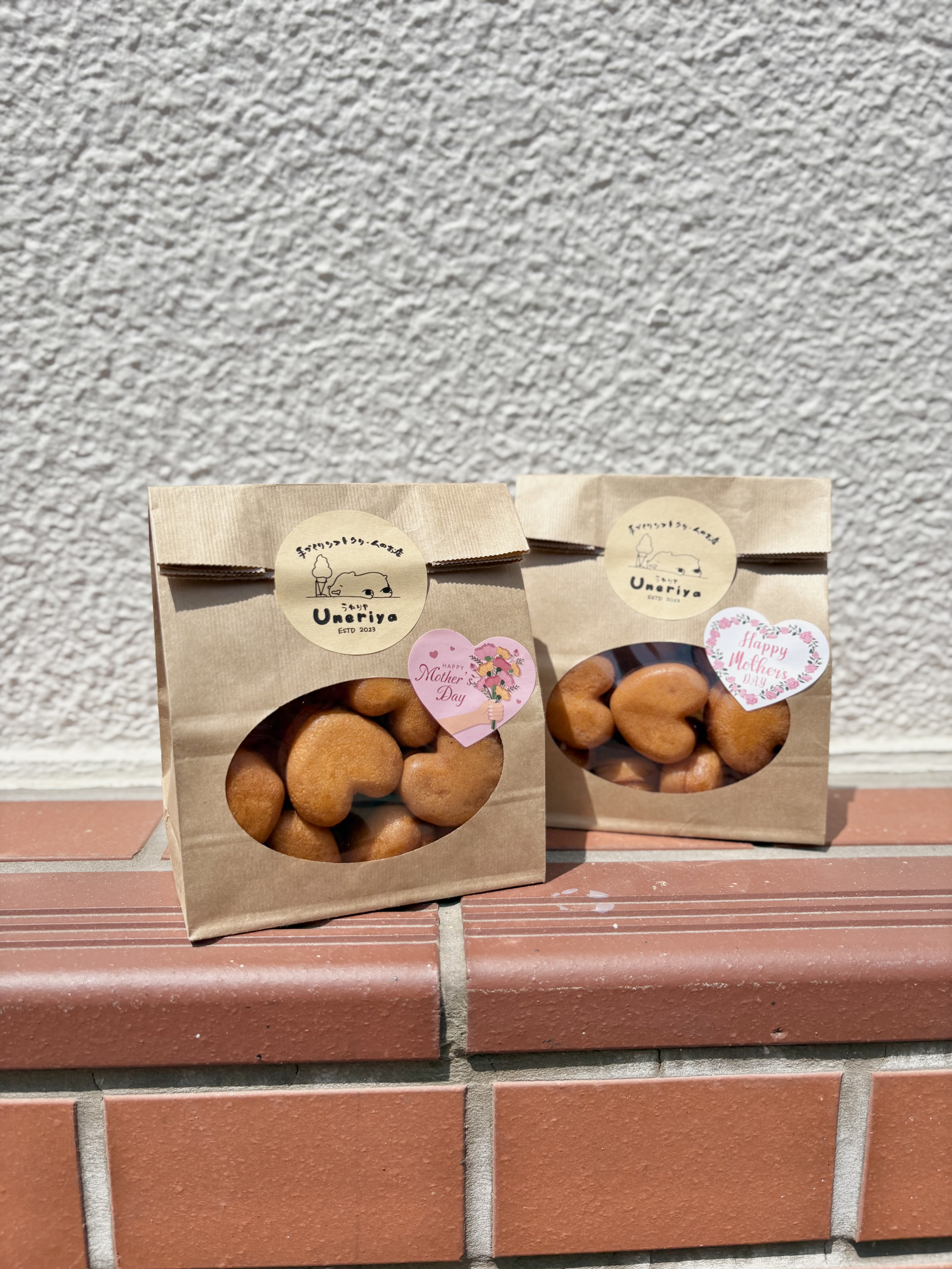 母の日にハートのベビーカステラ🎁❤︎