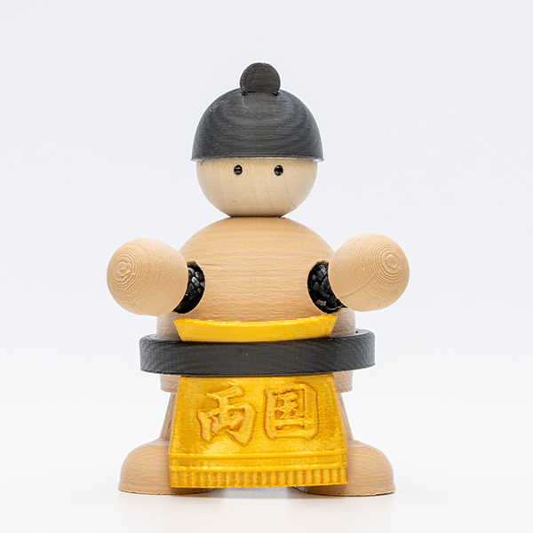 相撲まげが似合う街の人気者「両国 お相撲さん」Pikkuni好評発売中！