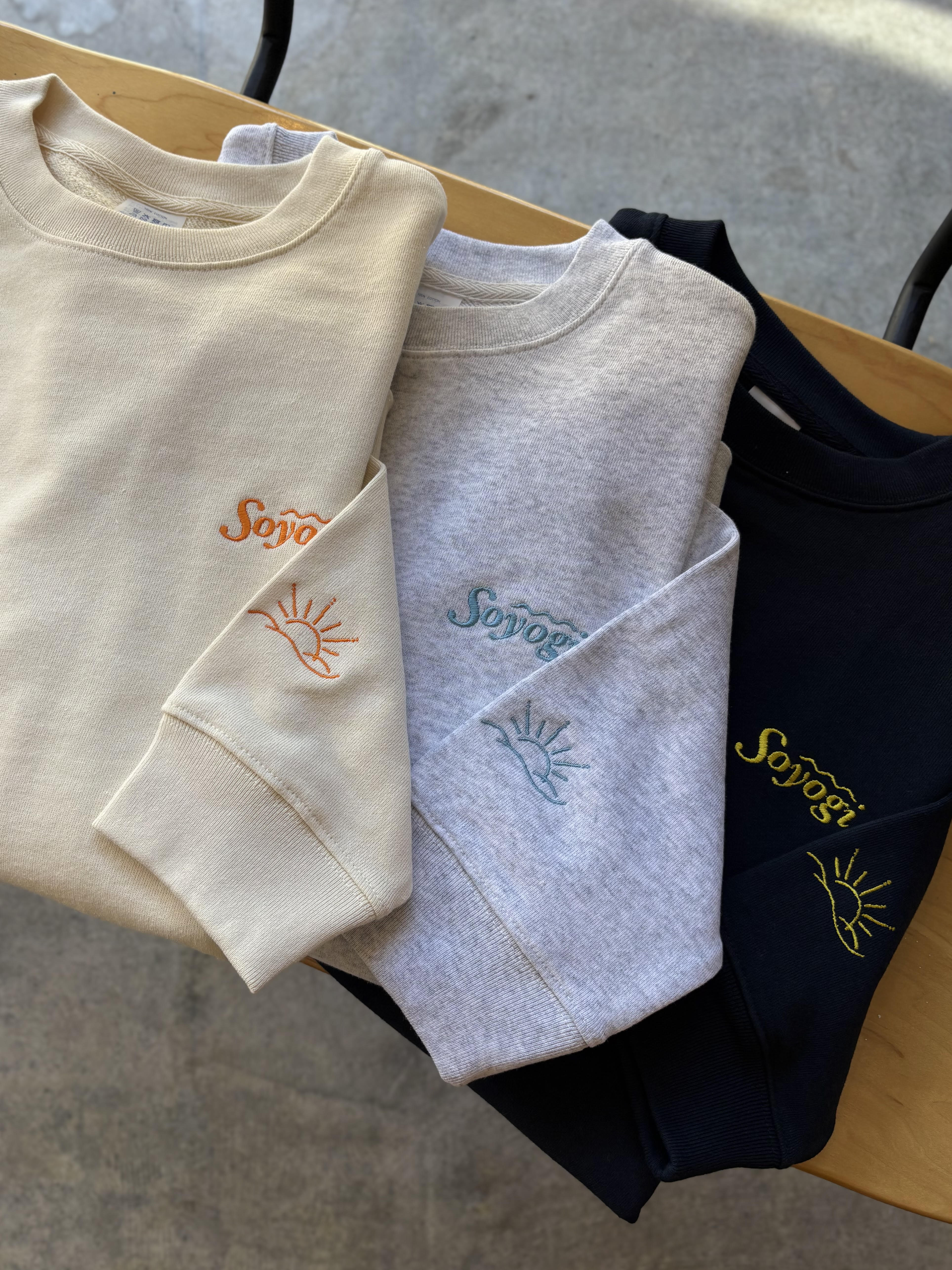 オリジナル刺繍スウェット