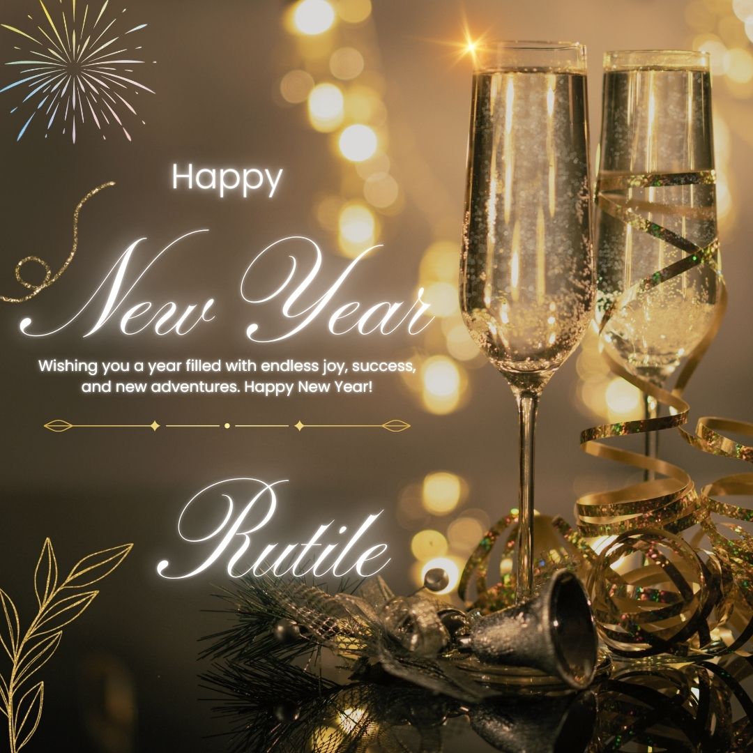 2026年もRutileをよろしくお願いいたします！天然石とともにキラキラの新年をお過ごしください～