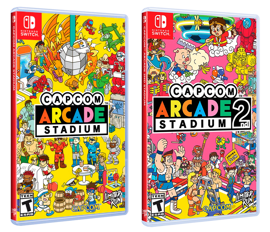 【限定】CAPCOM ARCADE STADIUM VOL.1＋2 switchが入荷しました！