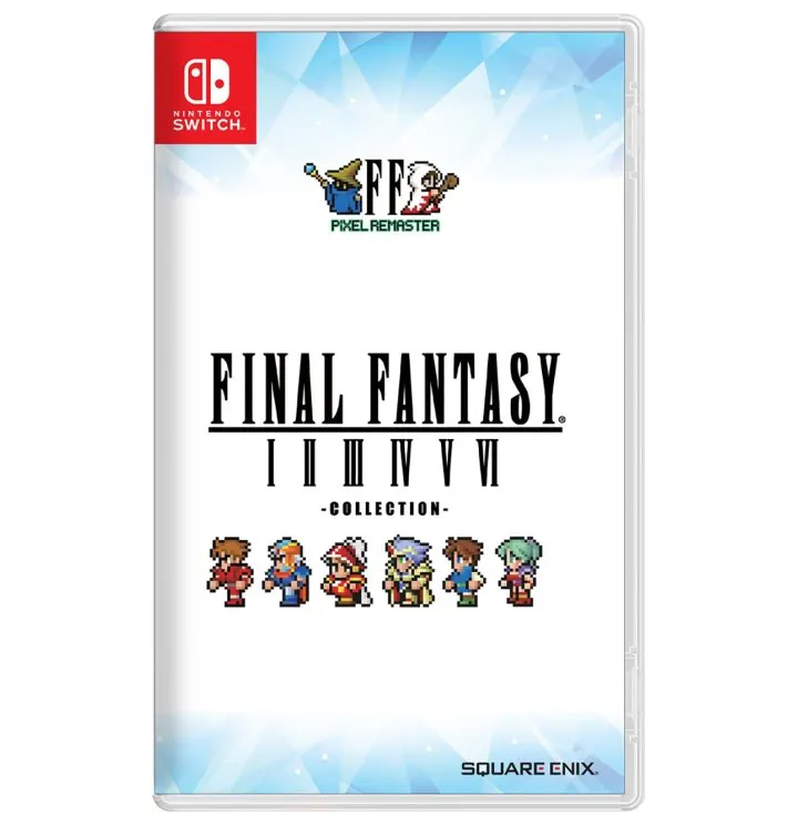 国内未発売！NINTENDO SWITCH「ファイナルファンタジー I-VI ピクセルリマスター」