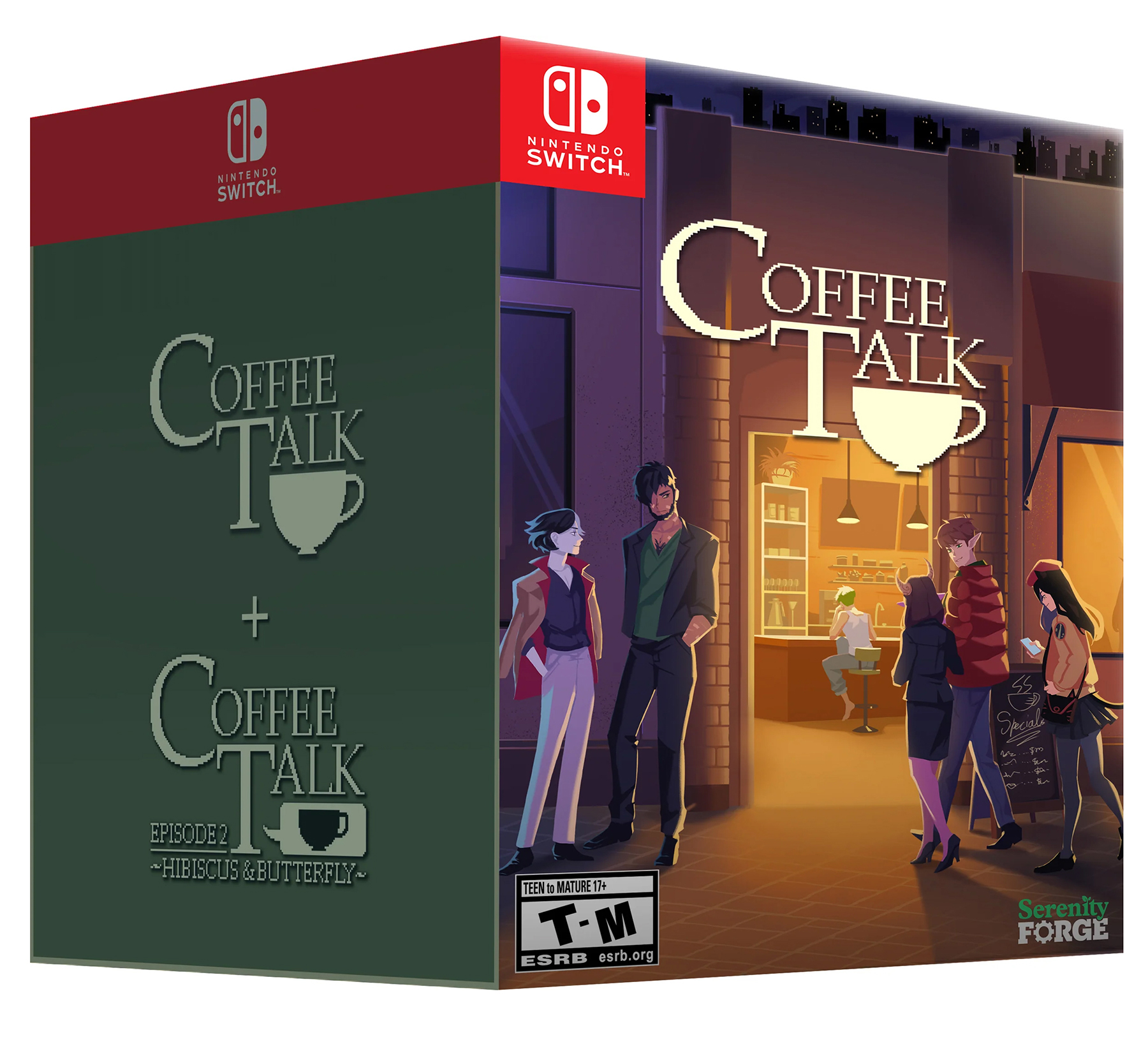 新入荷【新品】コーヒートーク1+2 限定版[ダブルショットバンドル]【switch】
