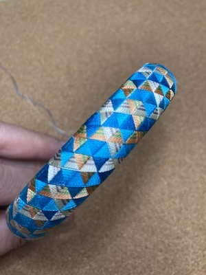 バングル製作中