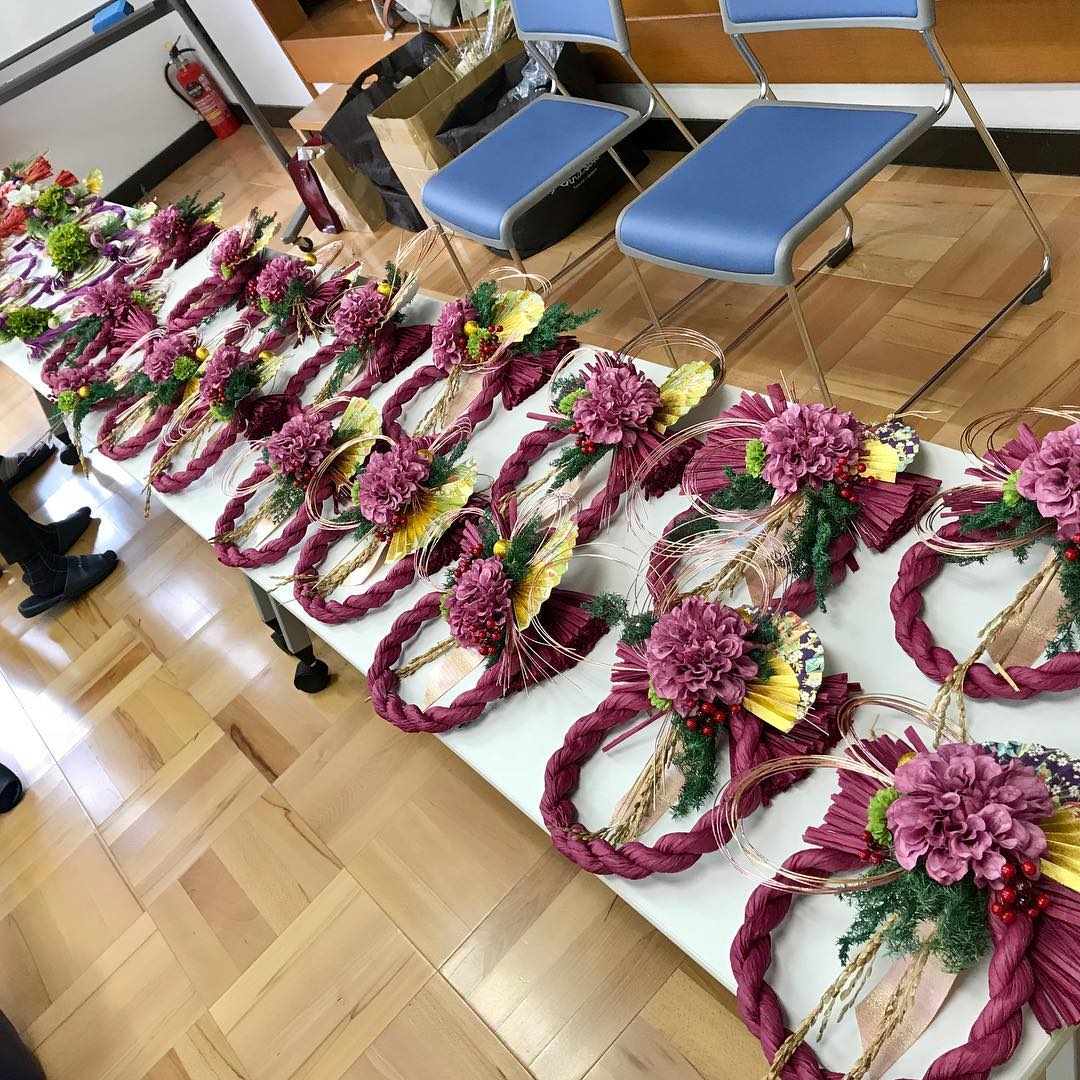 正月飾り製作の講習会参加者からの声