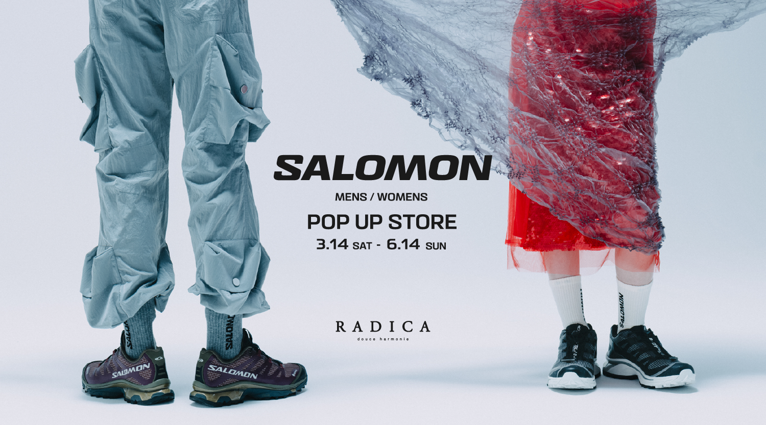 Salomon POP-UP EVENT 開催のお知らせ ｜ 3.14 sat - 6.14 sun