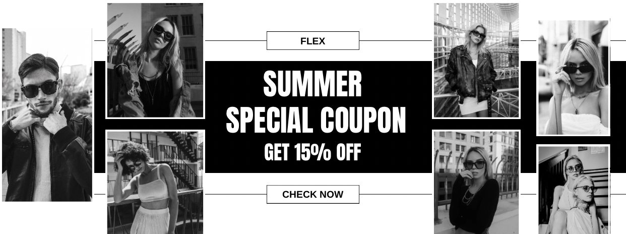 FLEX EYEWEARがお得にゲット出来る【Summer coupon】が登場！！