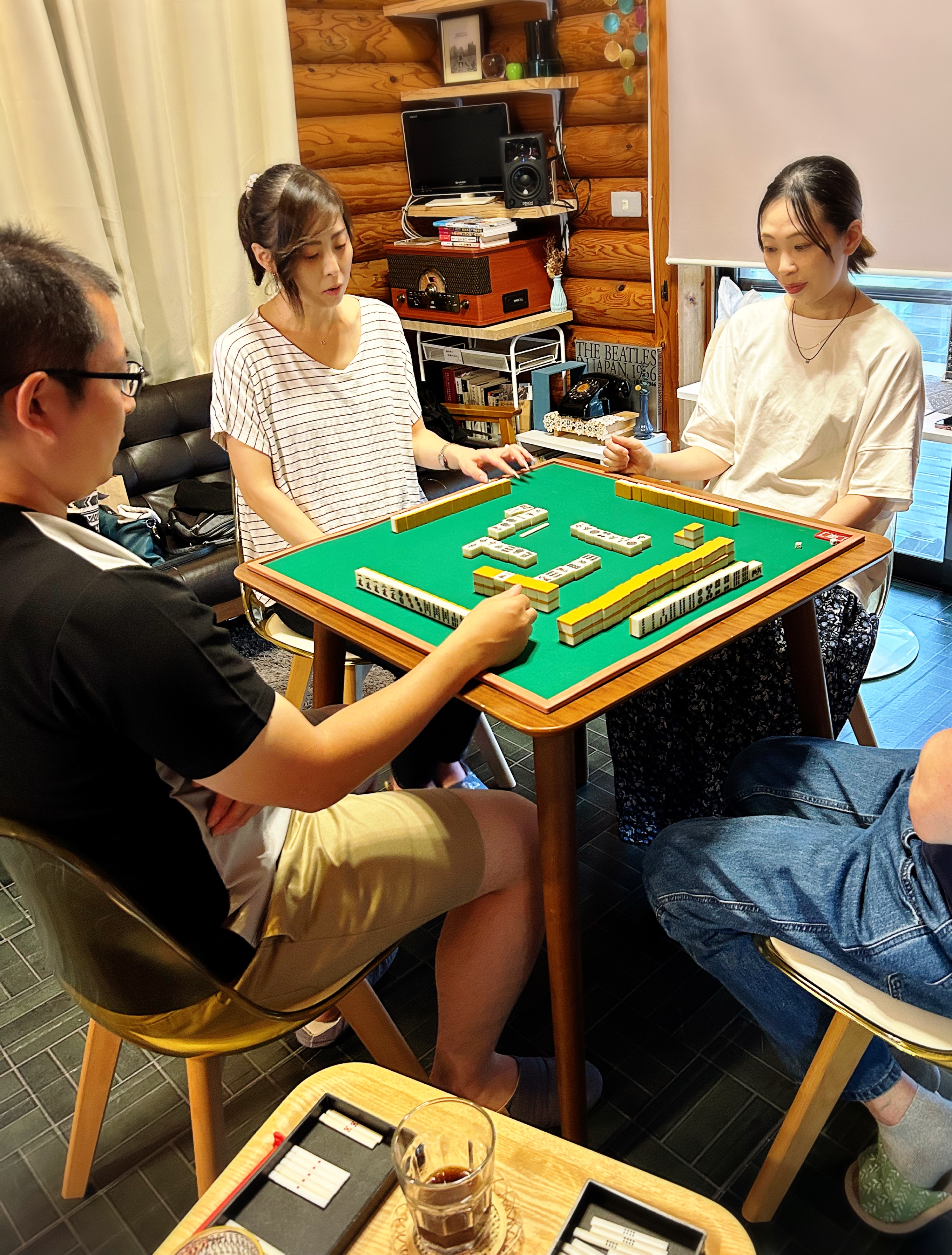 マージャンの日と紫蘇の佃煮とせいろ生活