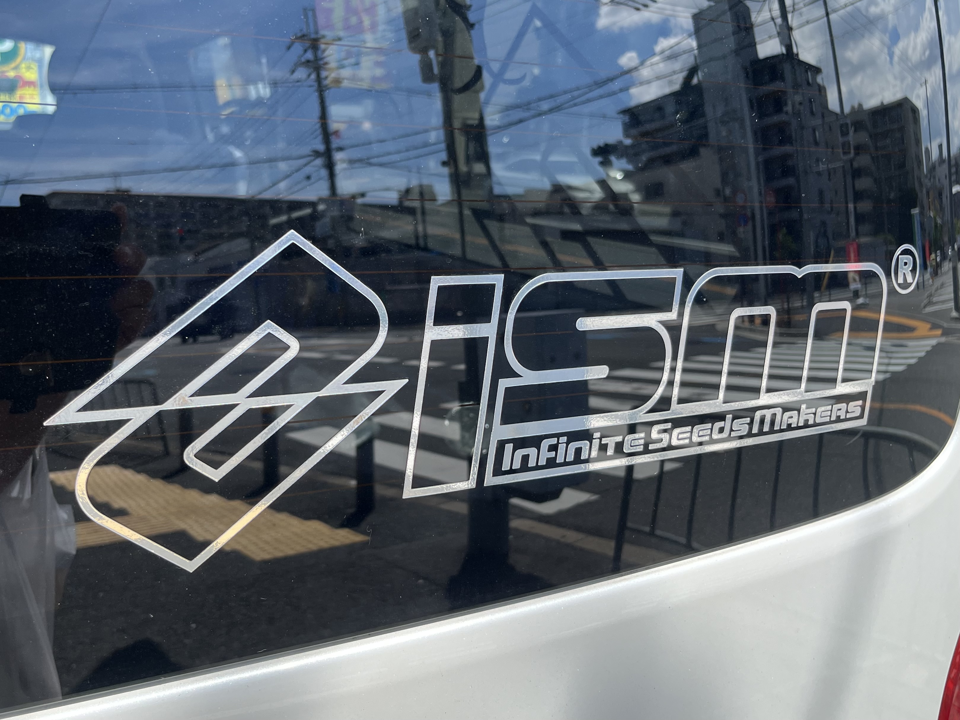 ism METAL TRIM LOGO ステッカー発売開始