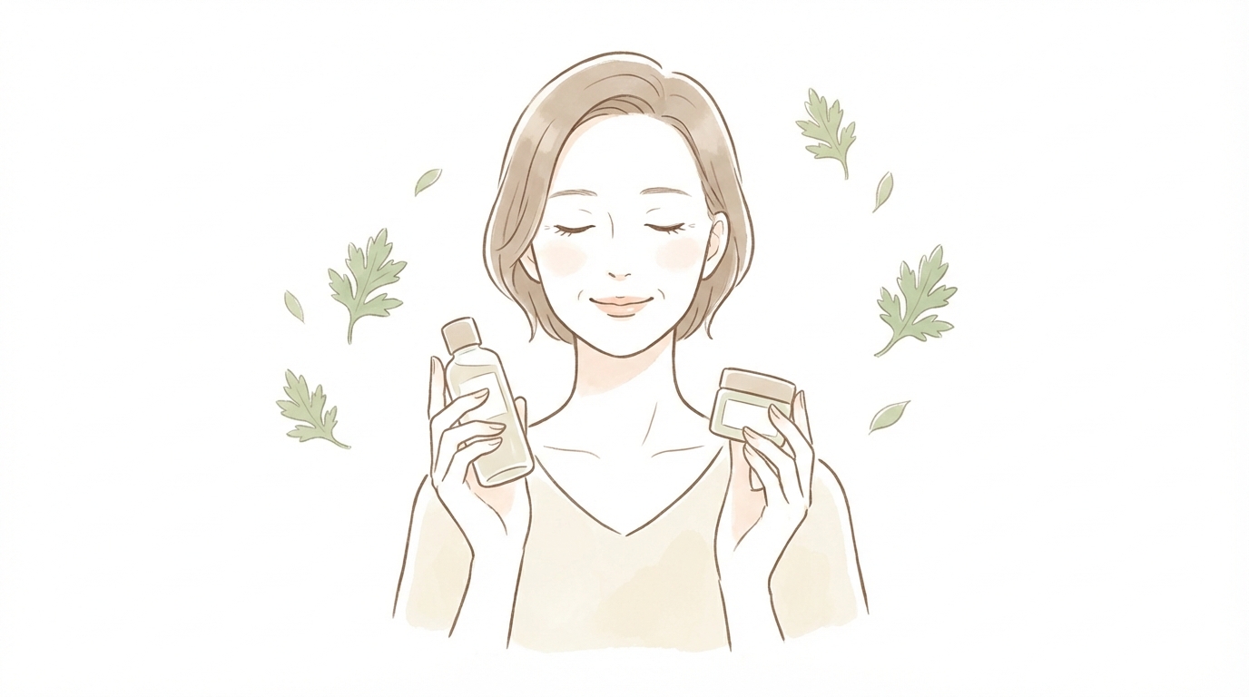 よもぎ化粧水・保湿バームの正しい使い方と注意事項｜安心して始めるために