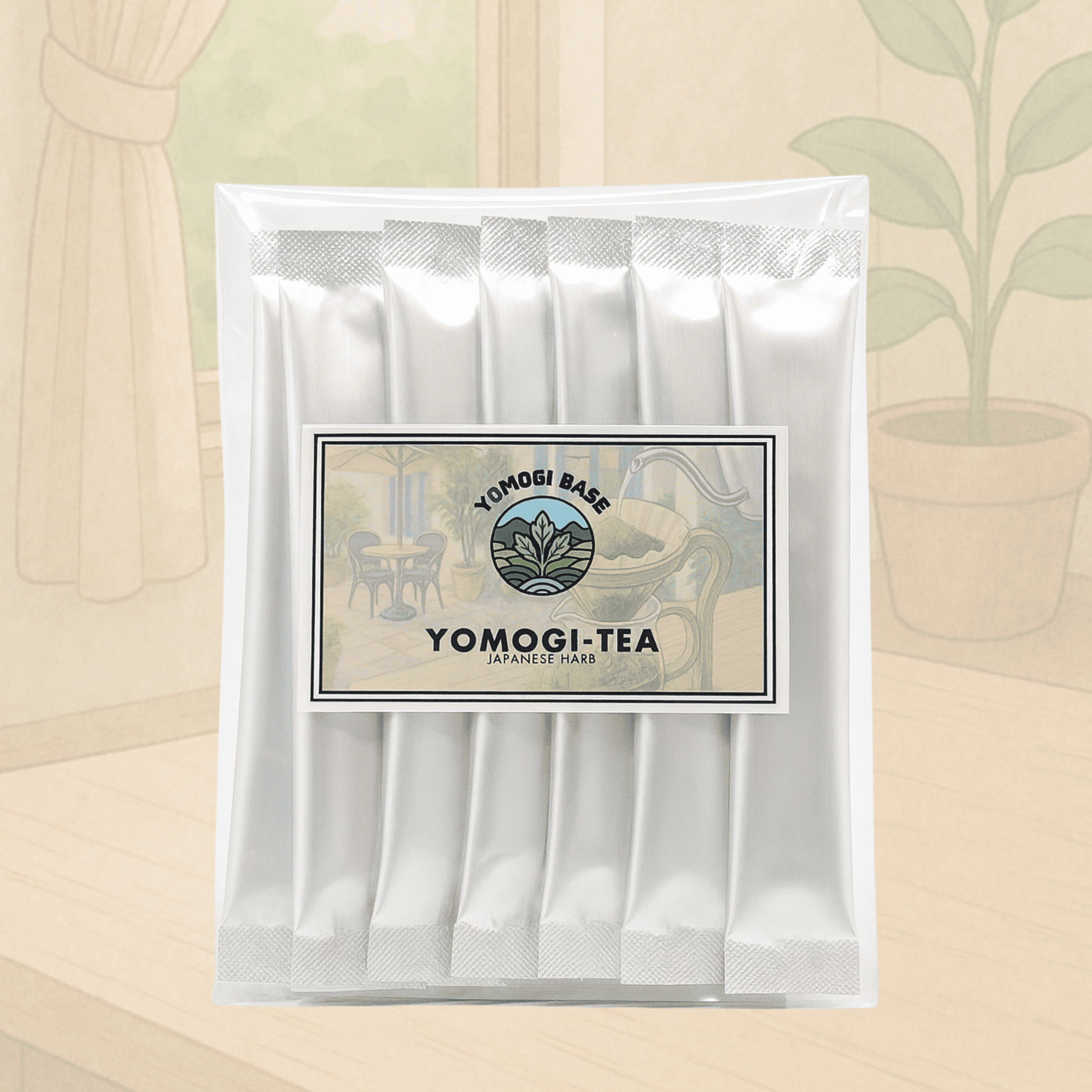 【新発売】よもぎティー、9月1日よりBASEにて販売スタート🌿