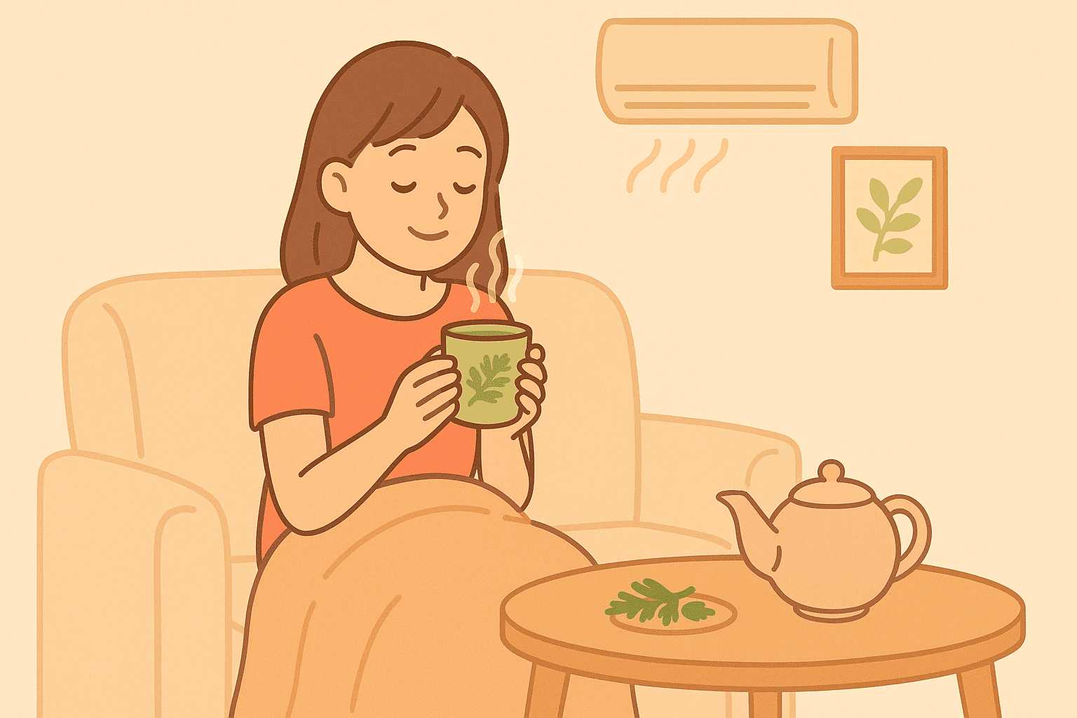 よもぎ茶の効果と飲み方を解説【クーラー冷えの方におすすめ】