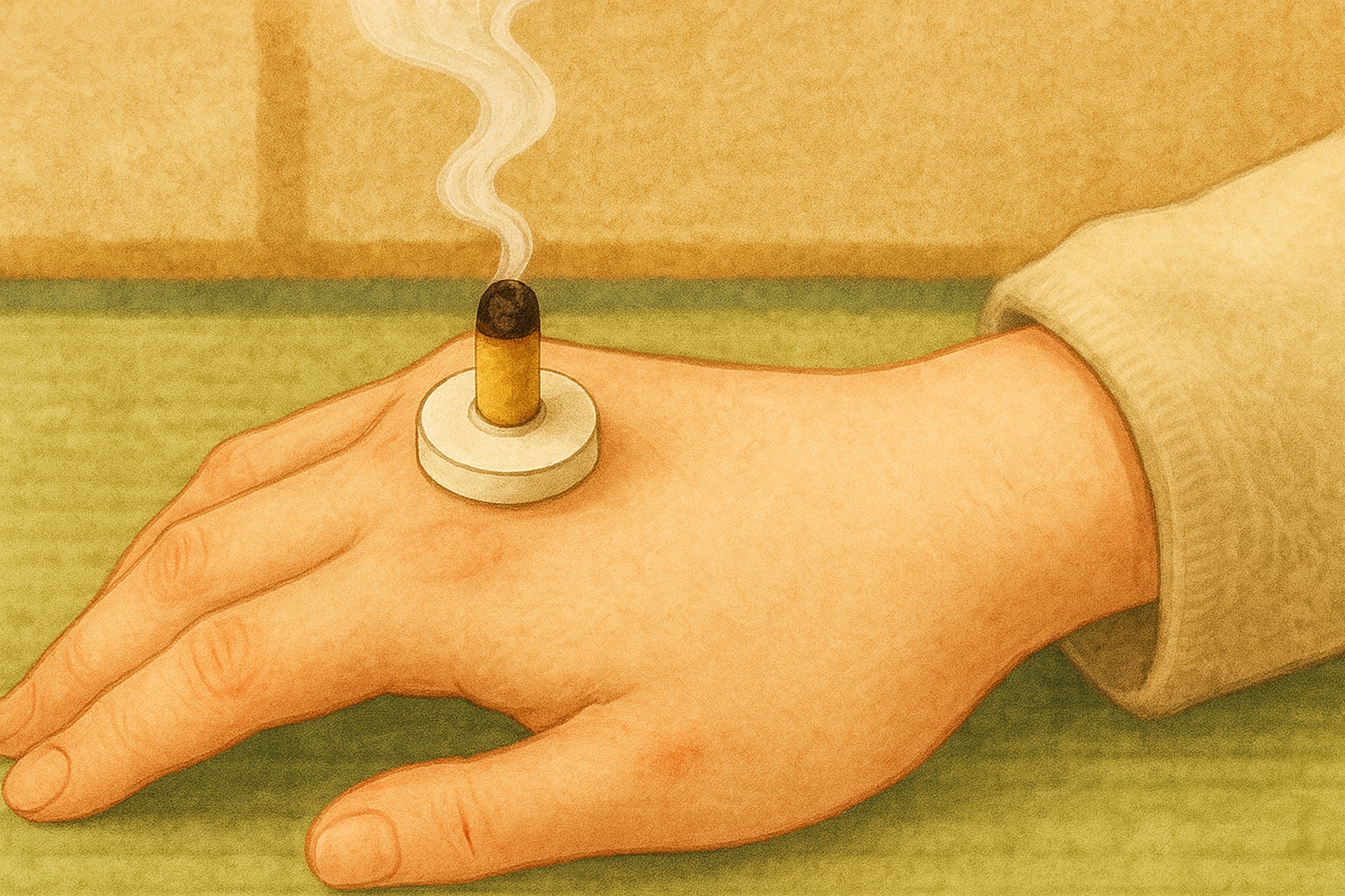 お灸の煙って安全？——よもぎを育てる鍼灸師が解説