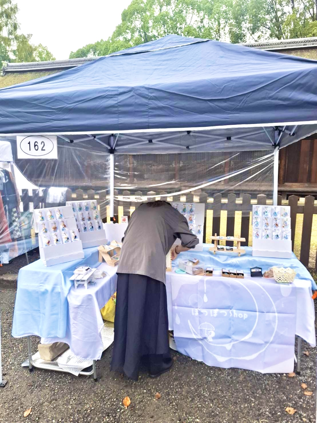 2025年10月26日　上賀茂神社手づくり市。