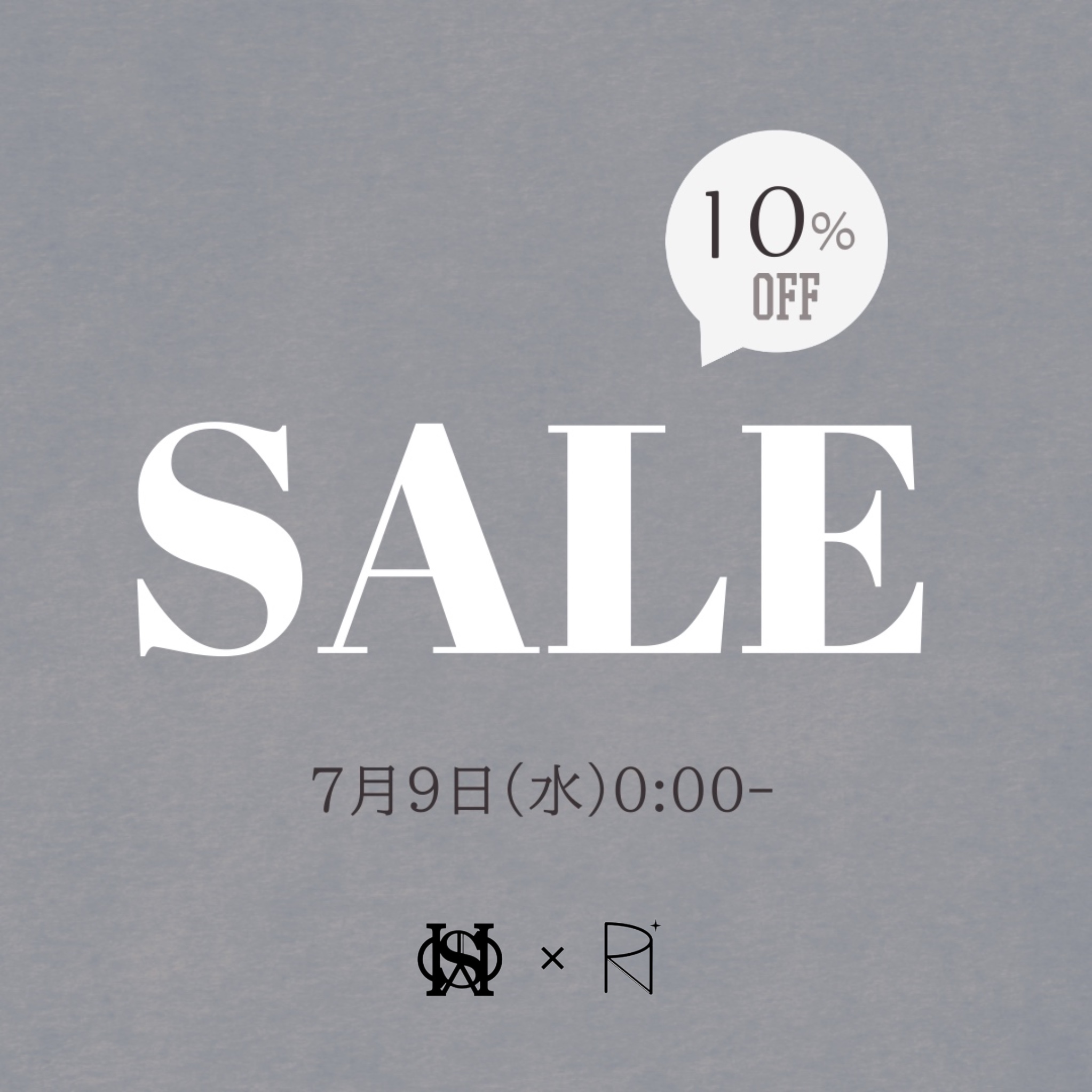 SALEのお知らせ