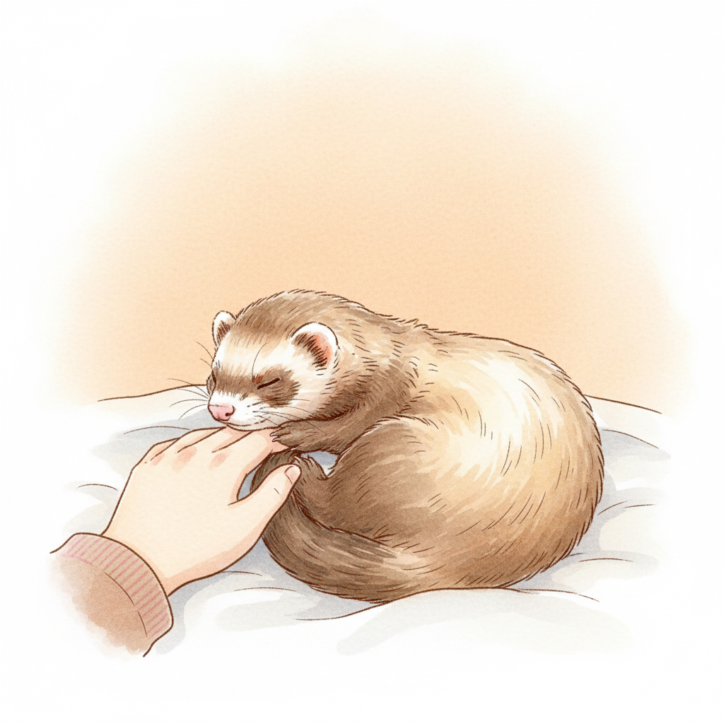 あなたのフェレットは何日命が延びた?〜本当の愛情と向き合うフェレットの終末期ケア〜