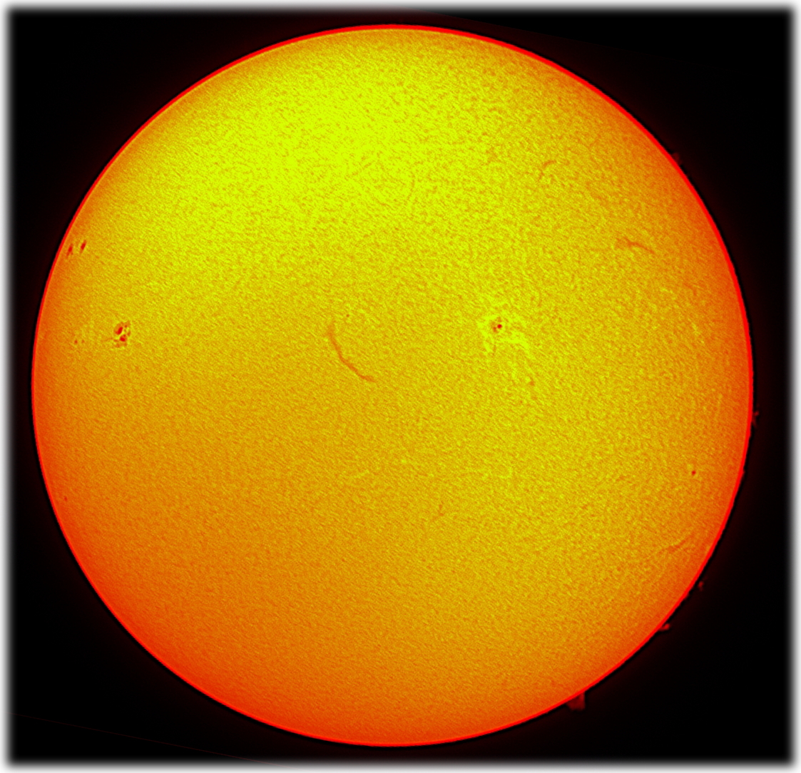 2025年4月17日の太陽