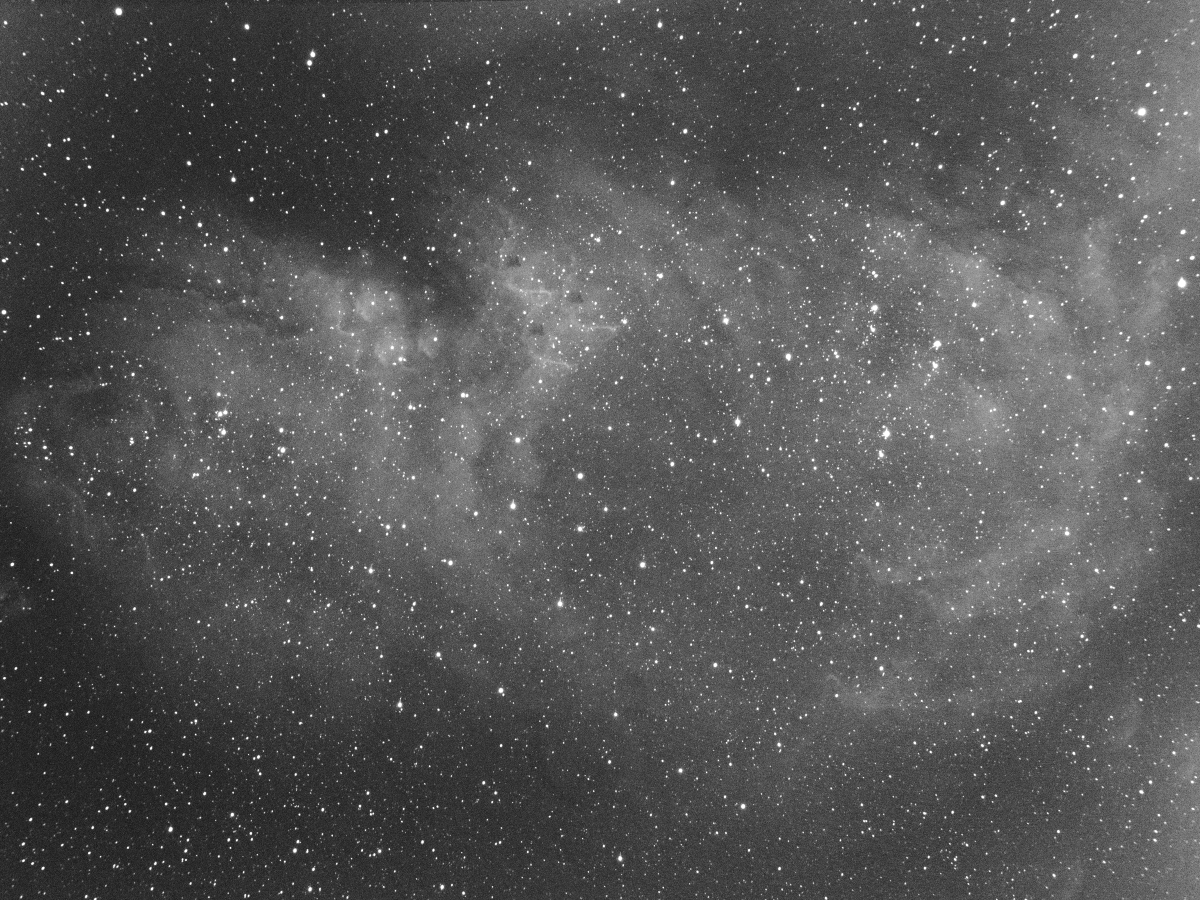 名残惜しい冬の星雲3　ソウル星雲