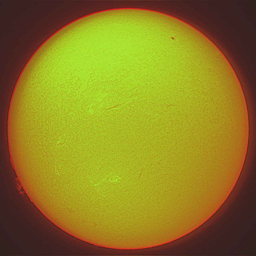 2025年3月30日の太陽