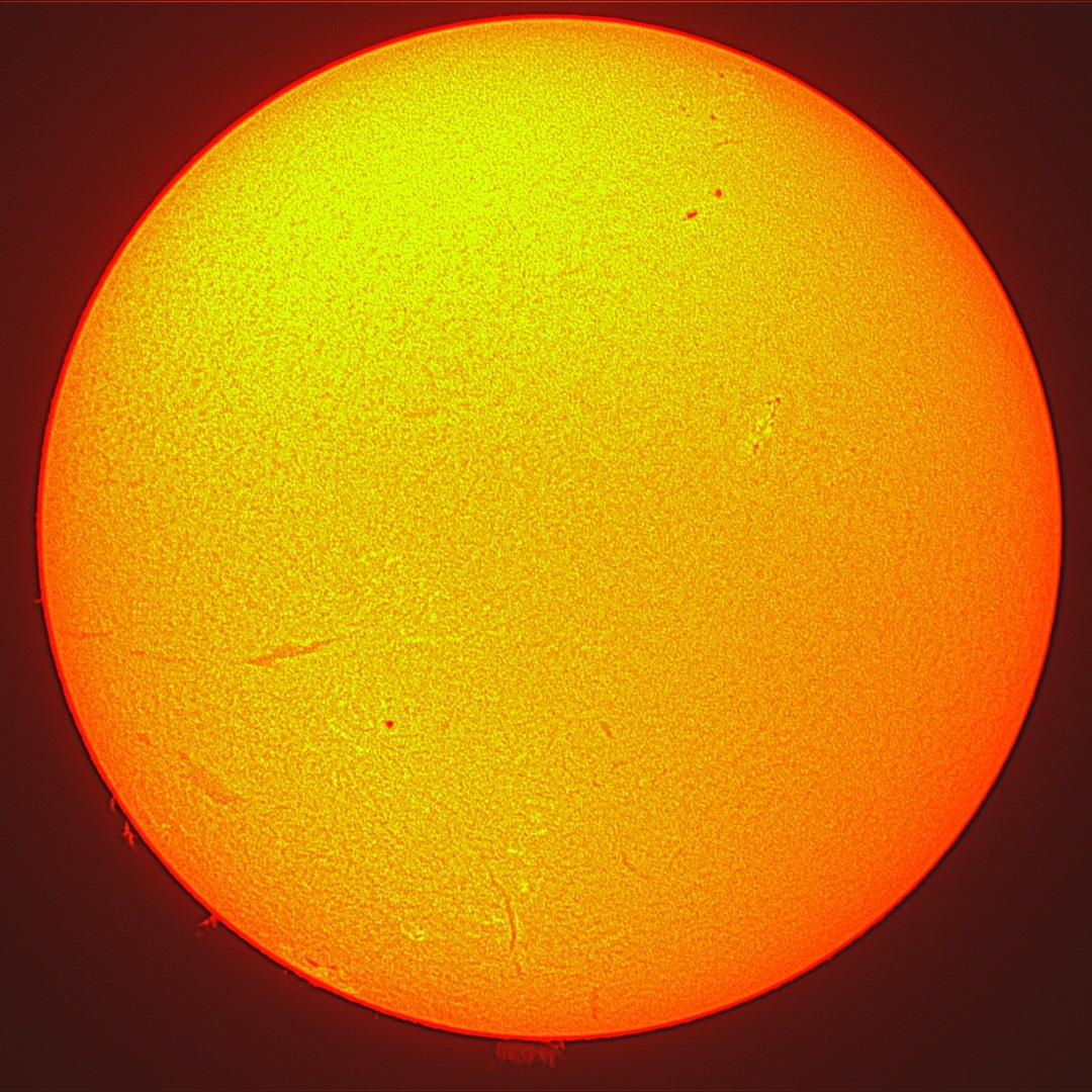 2025年4月10日の太陽