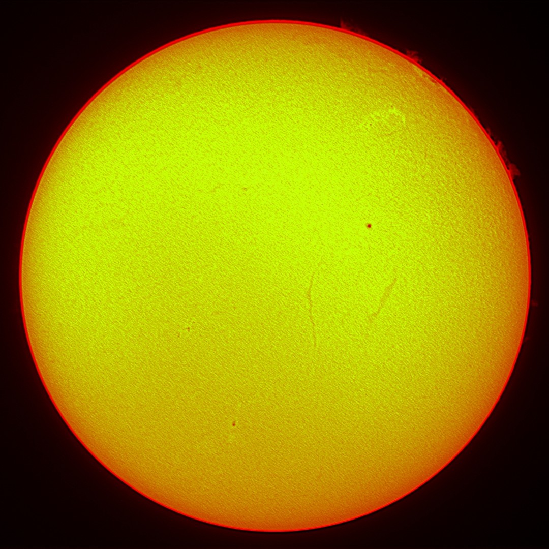 2025年5月11日の太陽