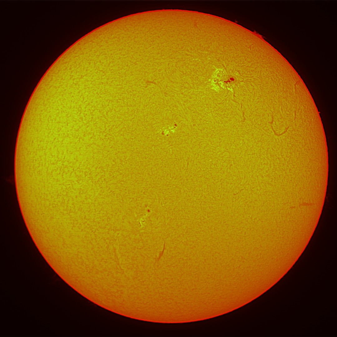 2025年5月8日の太陽
