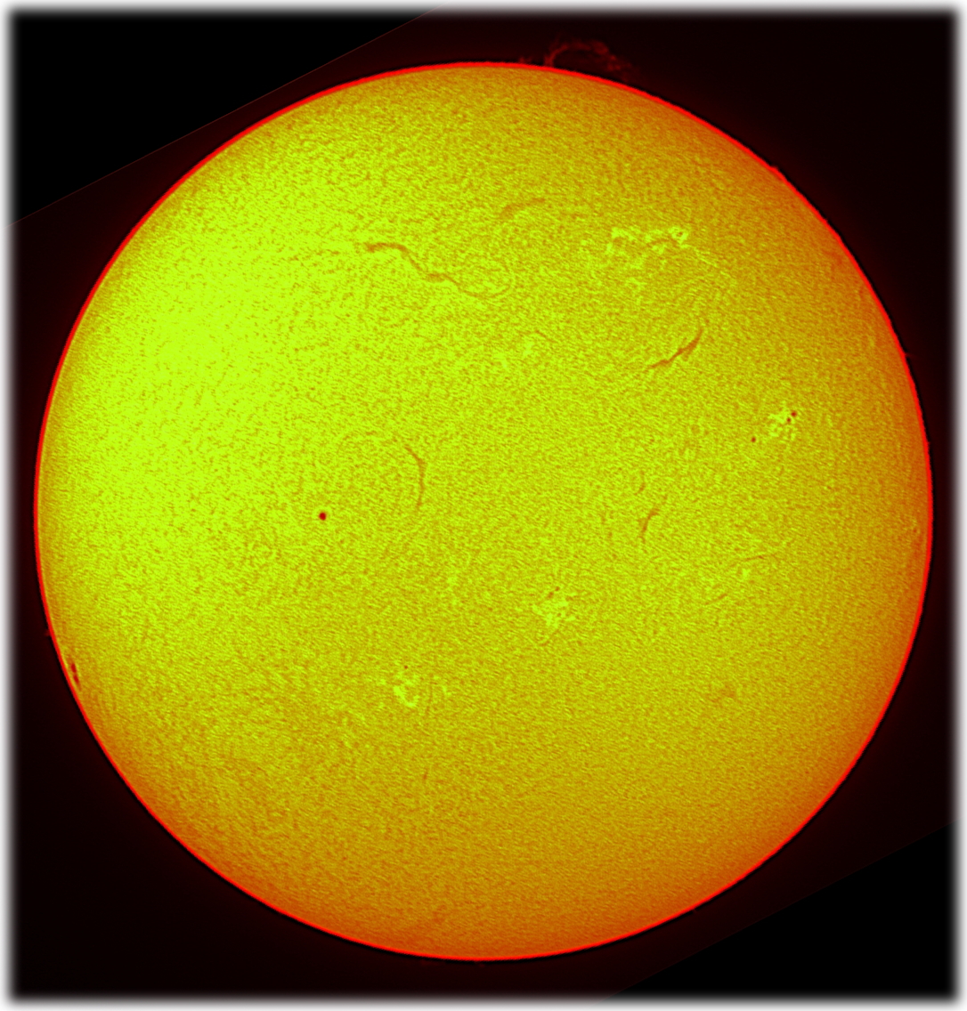 2025年4月29日の太陽（ループフレアが観測）