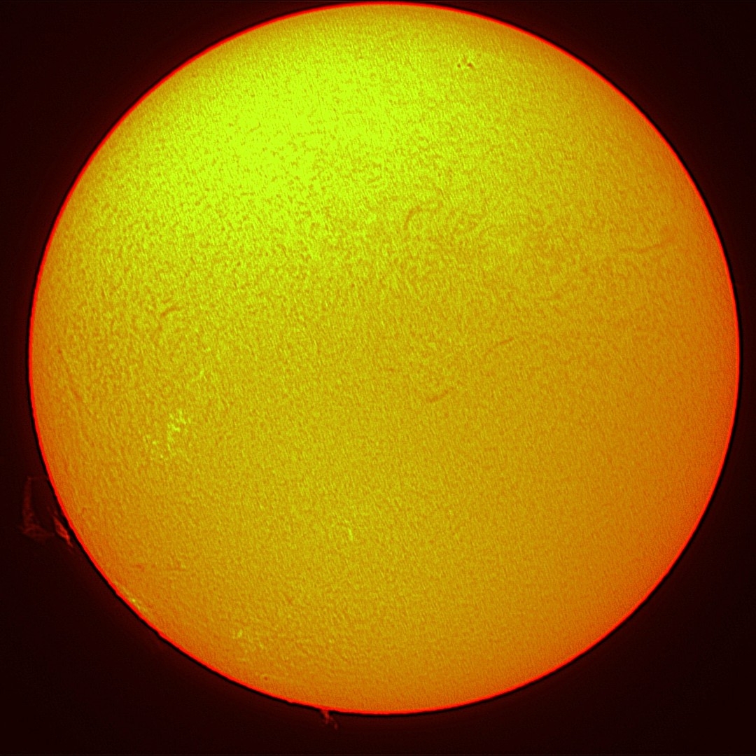 2025年3月26日の太陽